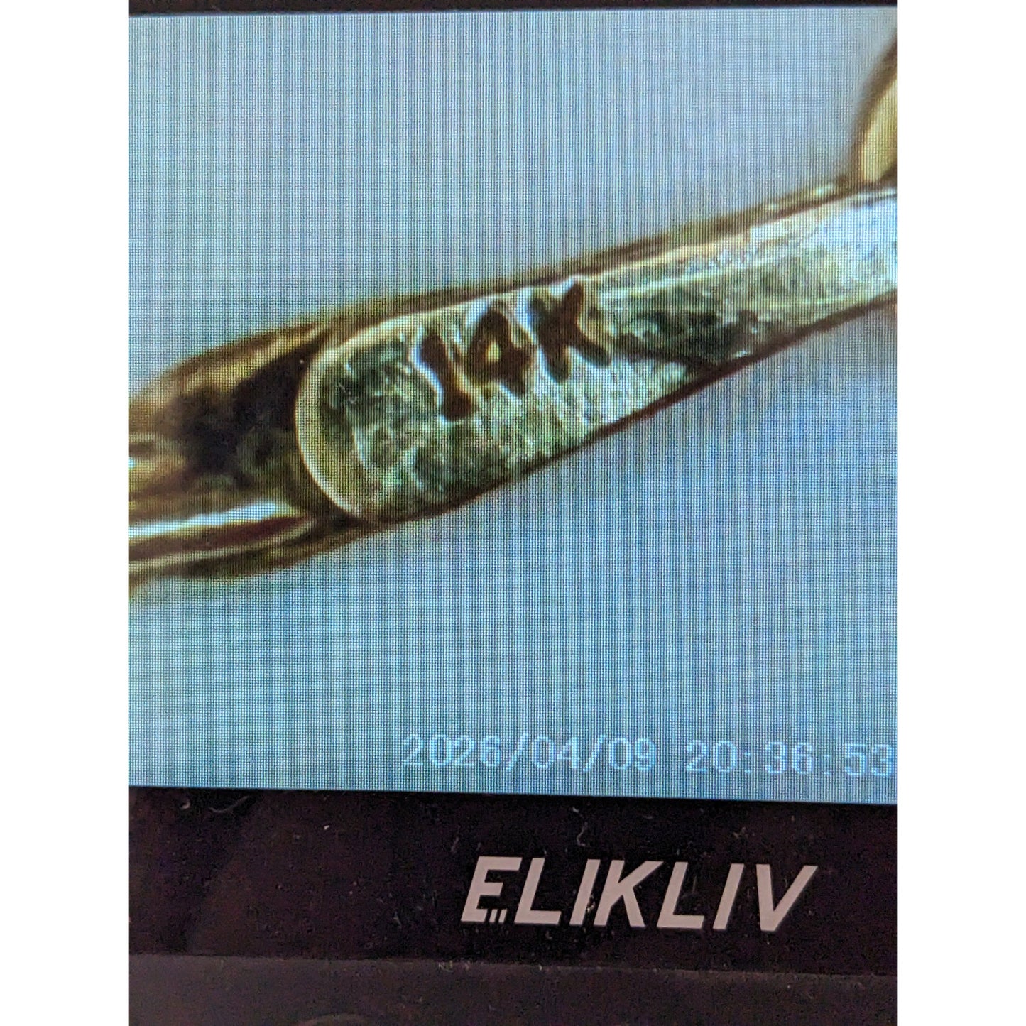 Vintage 14k Yellow Gold Rope Chain Necklace 24in