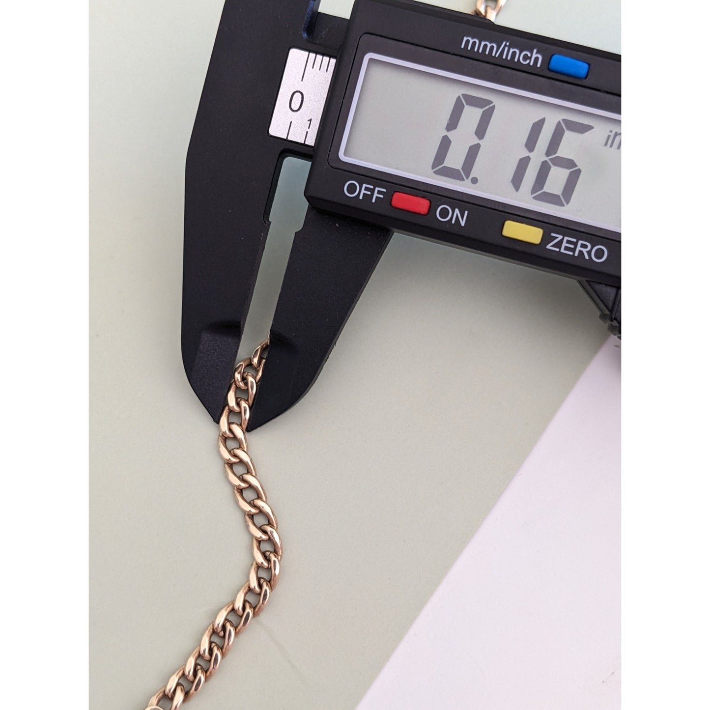 Estate Aurafin 14k Yellow Gold Chain Bracelet or Anklet 10in
