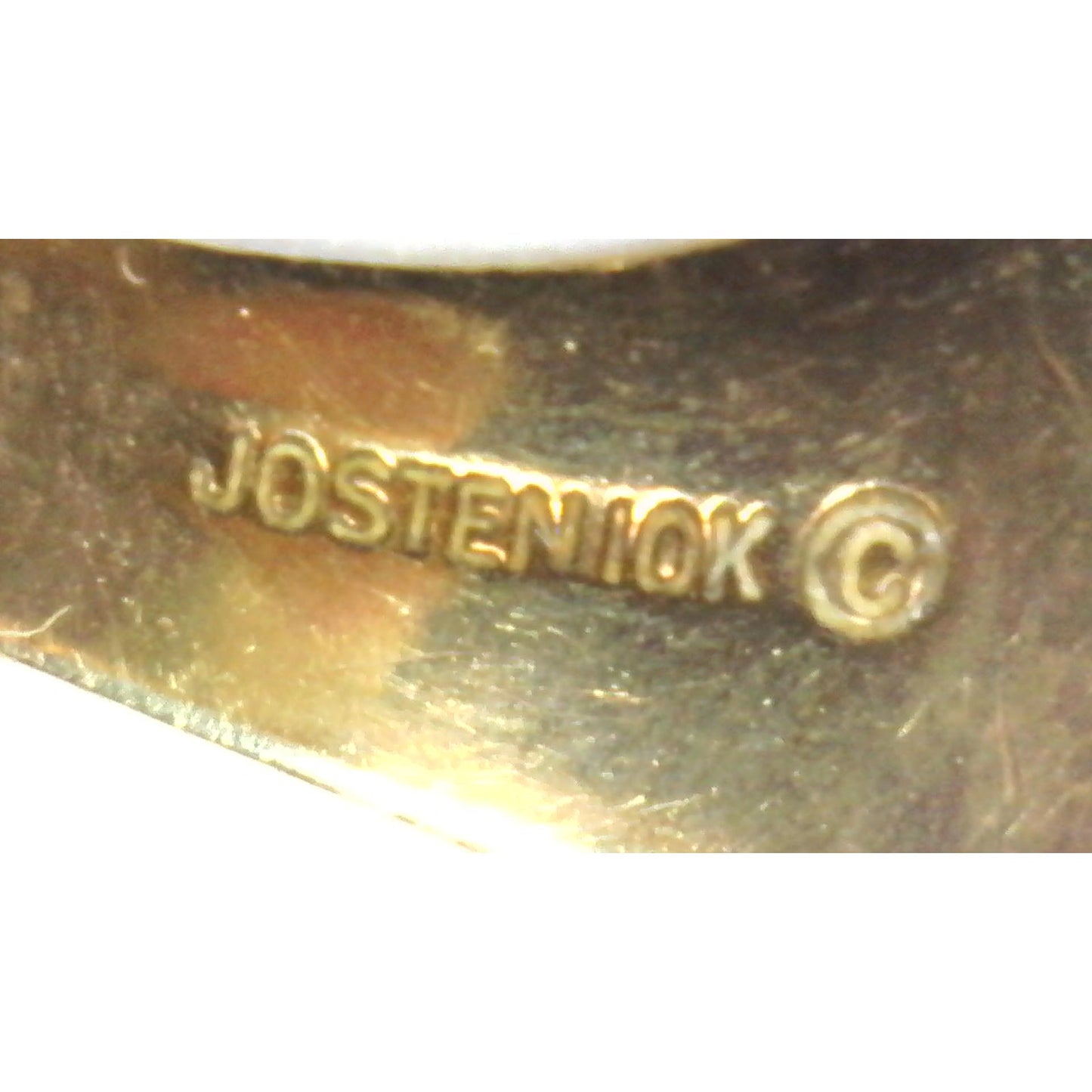 Vintage 10k Yellow Gold 1963 St Joseph Class Ring Size 9.25