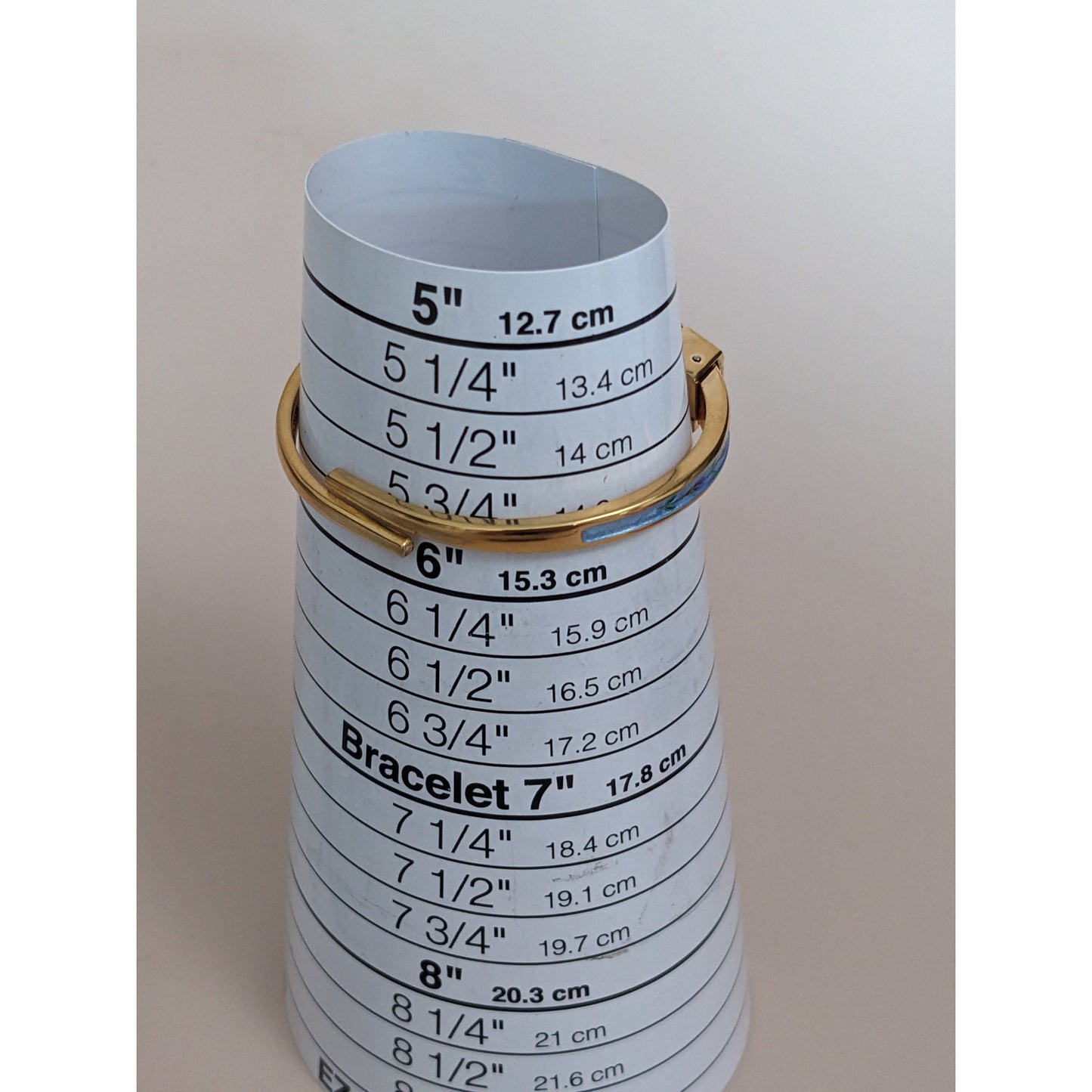 Vintage Andre Mouche Silver Tone Bangle Watch with Blue Floral Enamel Working