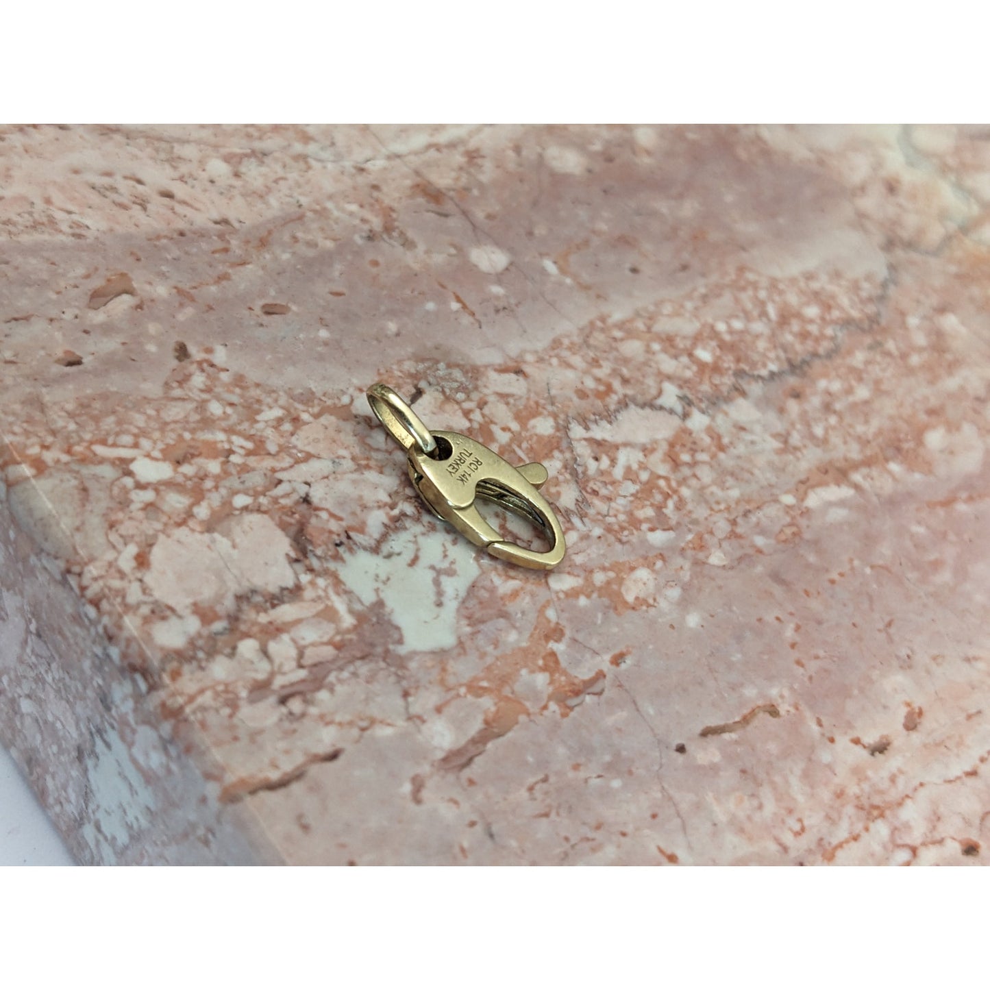 Vintage 14k Yellow Gold Royal Chain Inc Lobster Clasp Finding