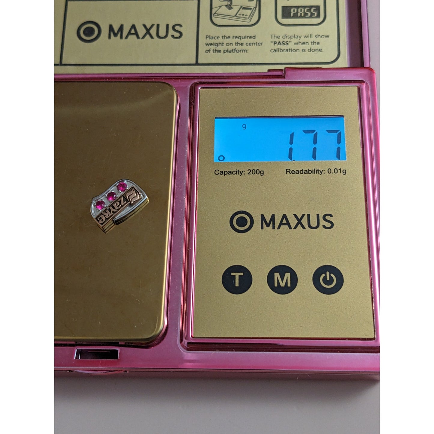 FLAW Scrap Vintage 10k Gold Zayre Department Store Pin broken