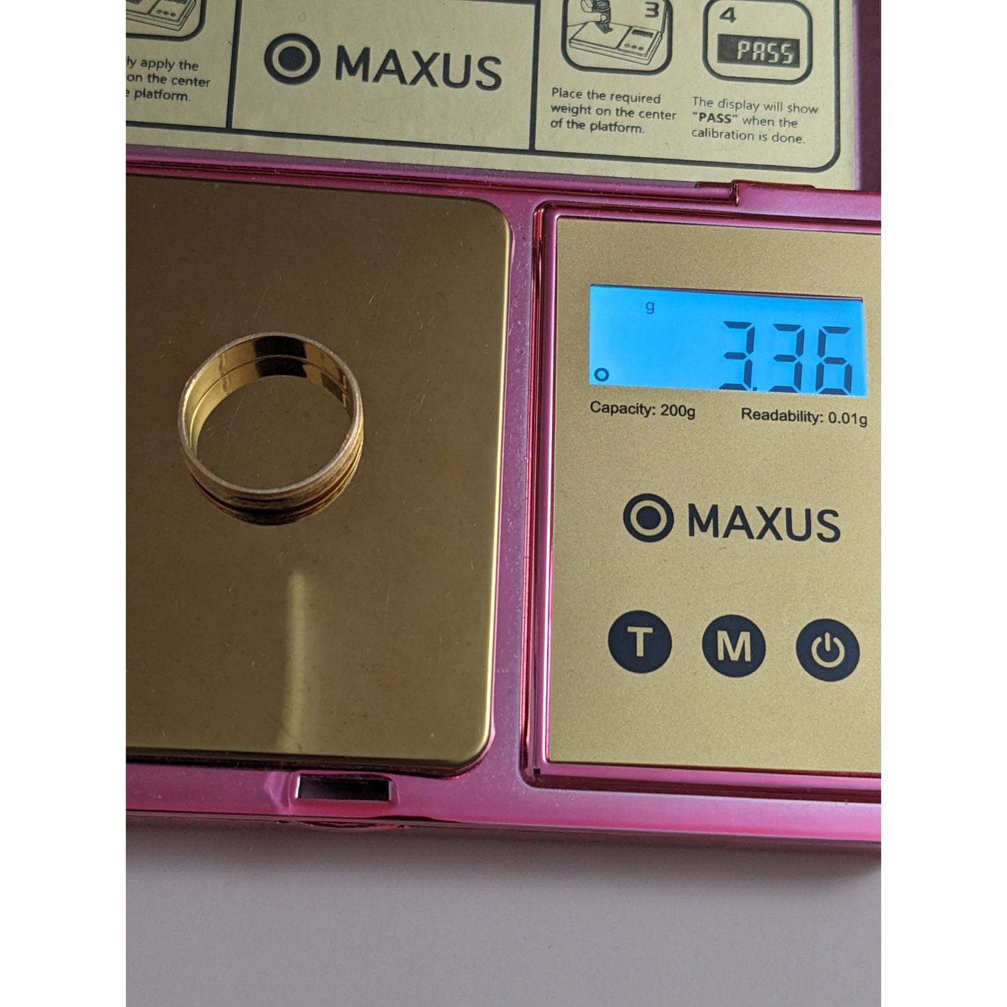 Vintage 14k Yellow Gold Wedding Band Ring Size 6 3.36g