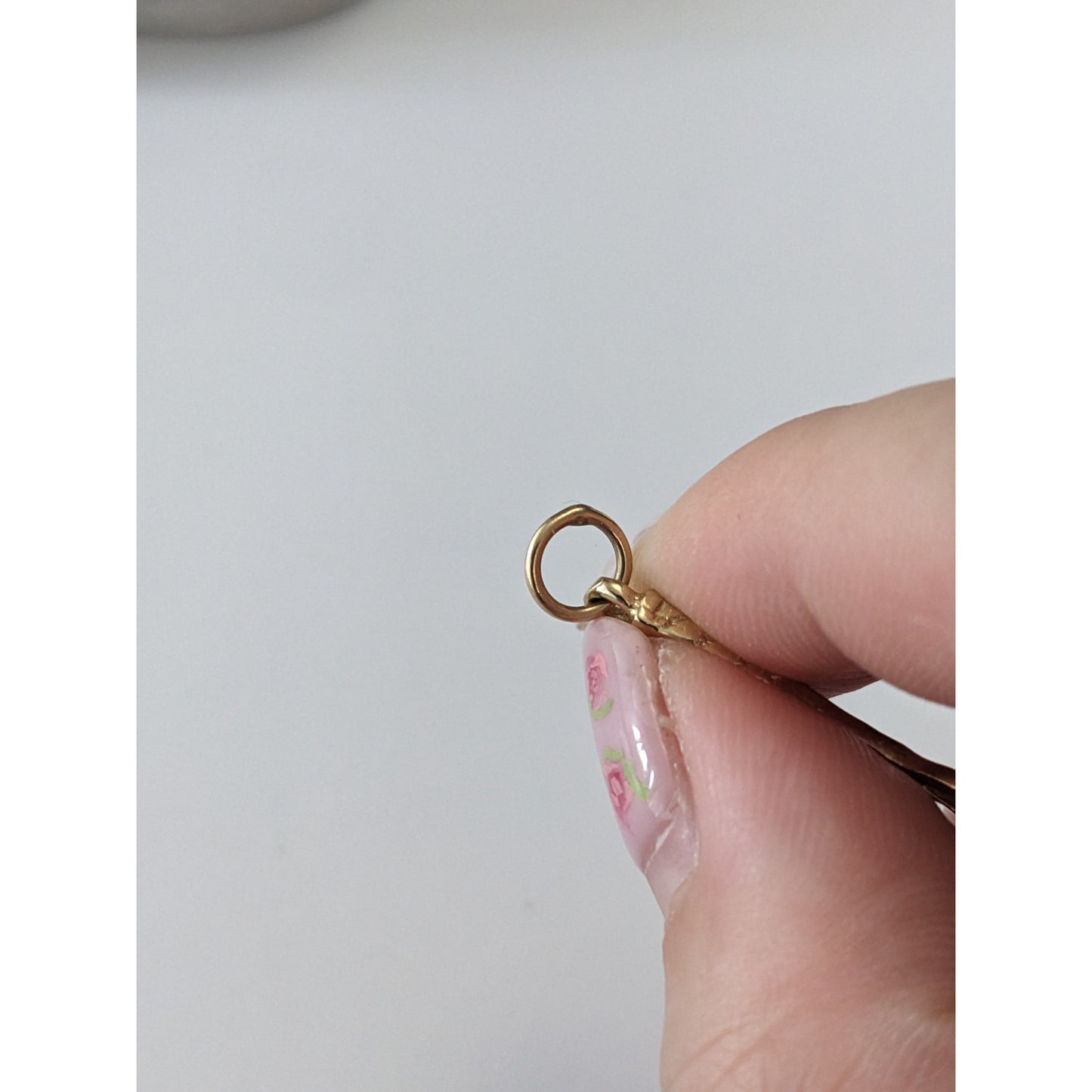 Vintage 14k Yellow Gold Tennis Racquet Charm