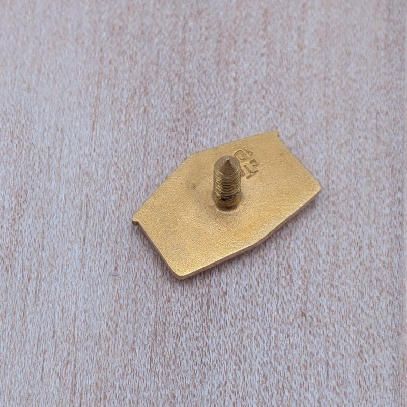Vintage 10k Yellow Gold Mobil Oil 15 Year Service Pin (NO BACK)
