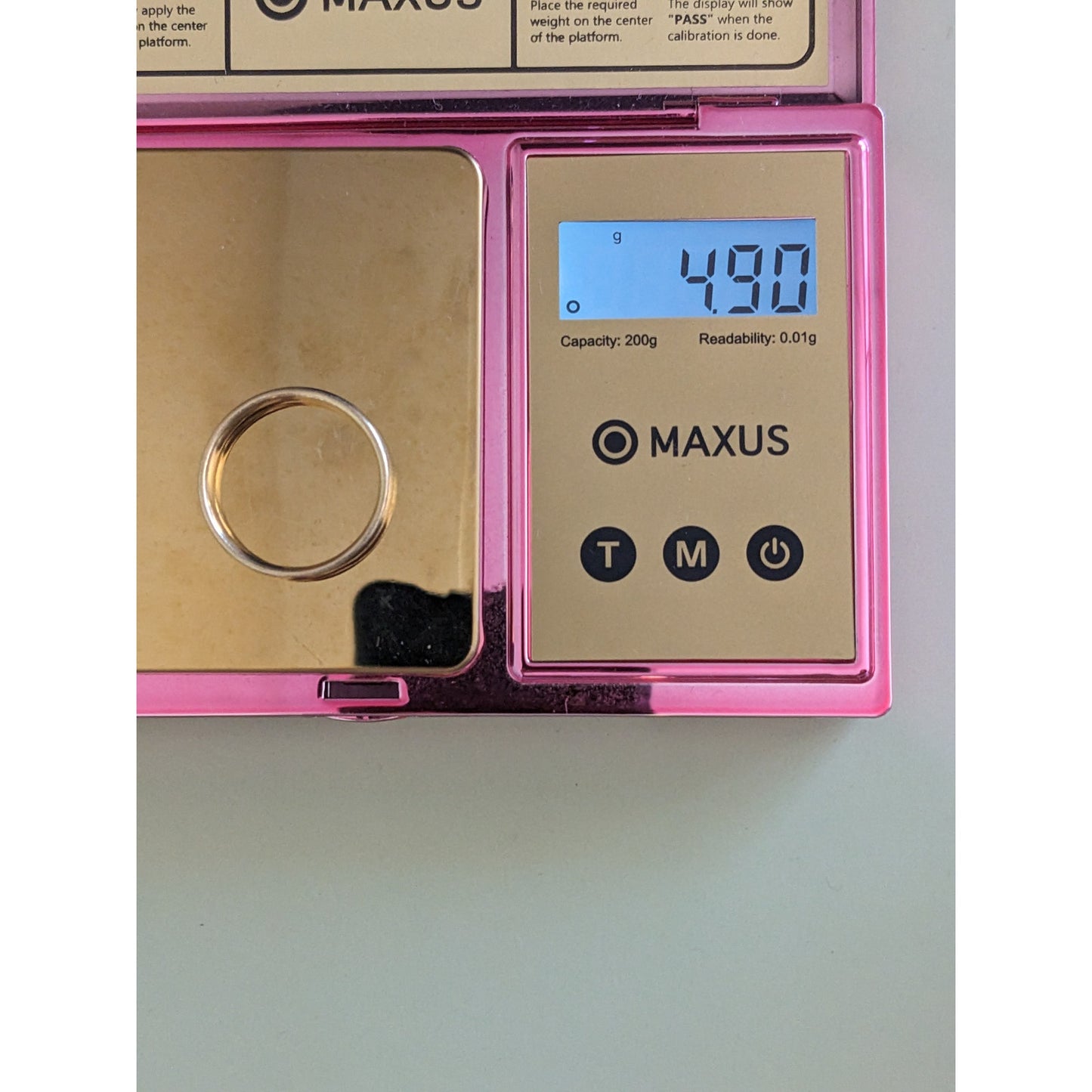 Vintage 14k Solid Yellow Gold Wedding Ring Band Stacker Size 10