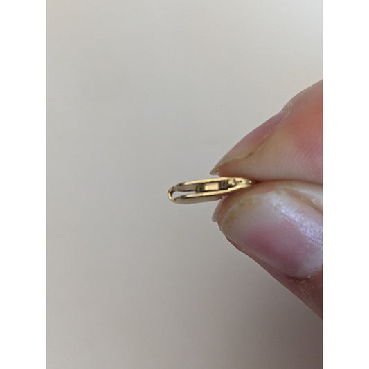 Estate 14k Yellow Gold 0.4in (10mm) Lobster Claw Trigger Clasp Finding