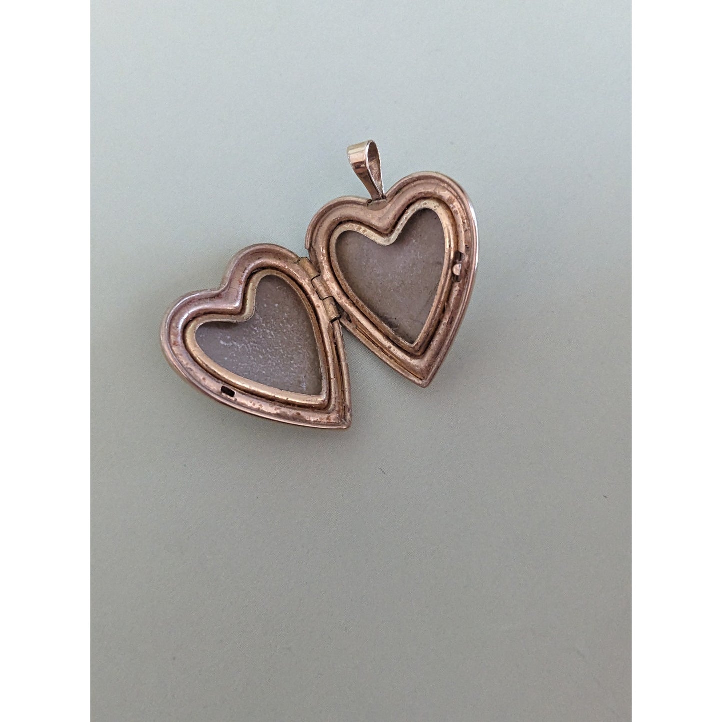 Vintage 14k Yellow Gold PPC Heart Shaped Locket Pendant