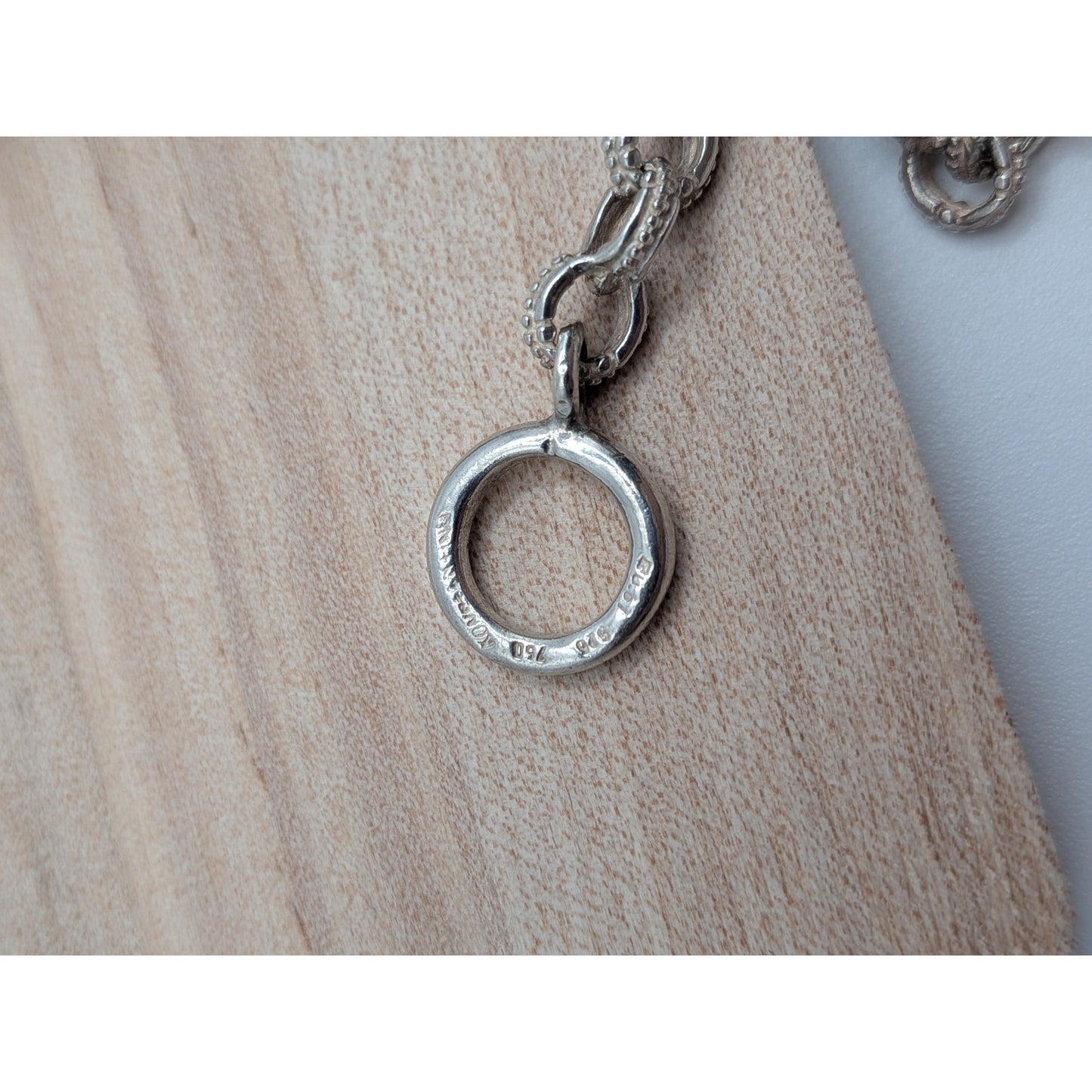 Konstantino Heart Locket Necklace in Sterling Silver w/ 18K Gold Accents