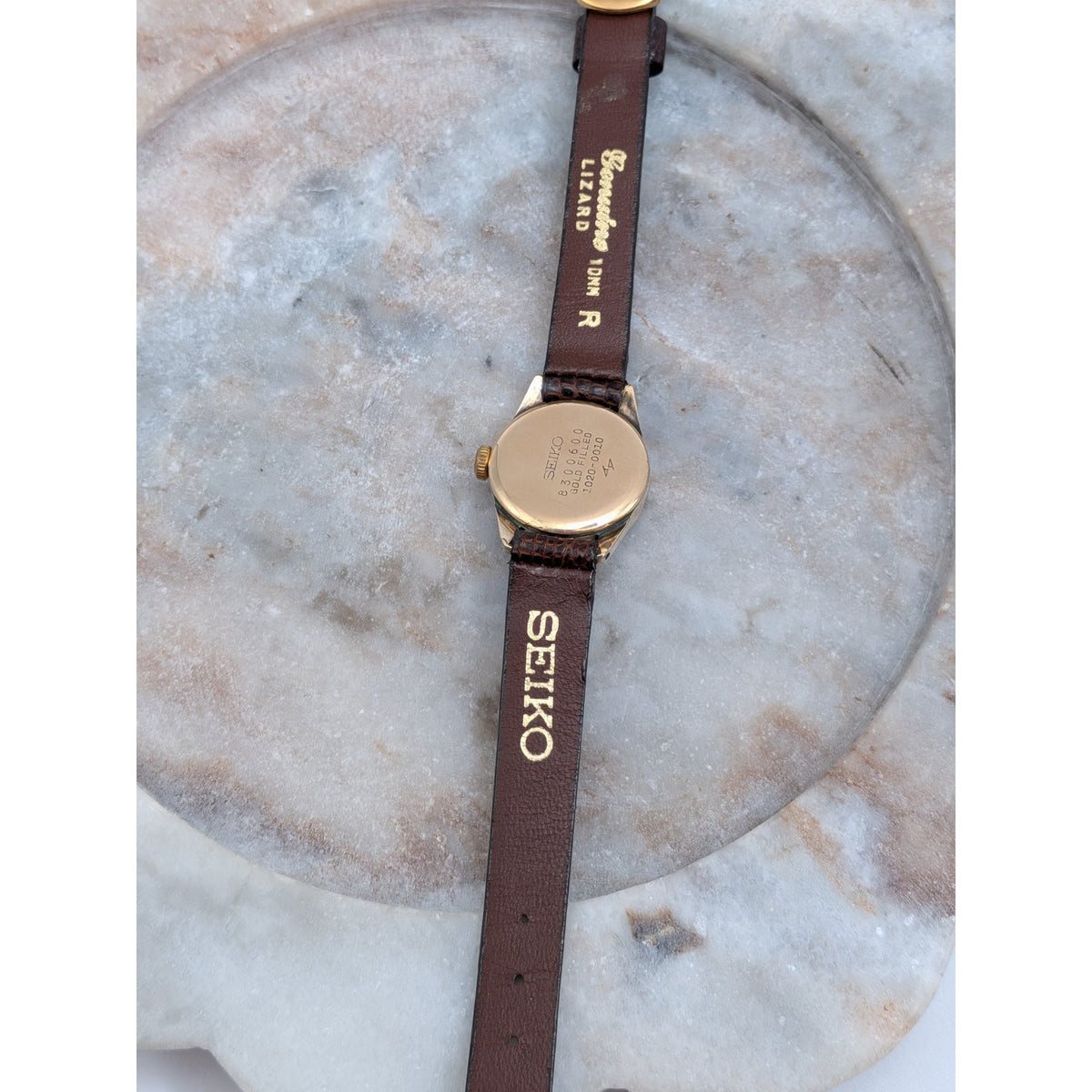 Vintage 1960s Manual Seiko 1020-0010 Gold Filled Queen Seiko 23 Jewel Watch