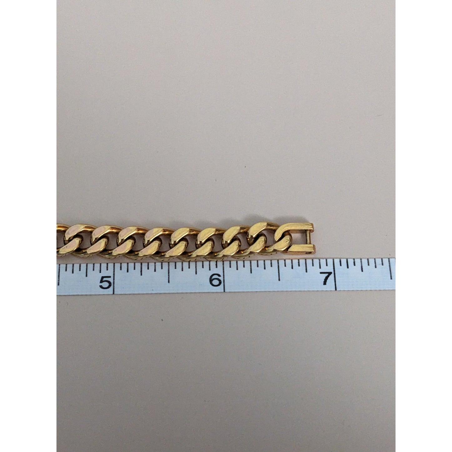 Vintage Andre Mouche Silver Tone Bangle Watch with Blue Floral Enamel Working