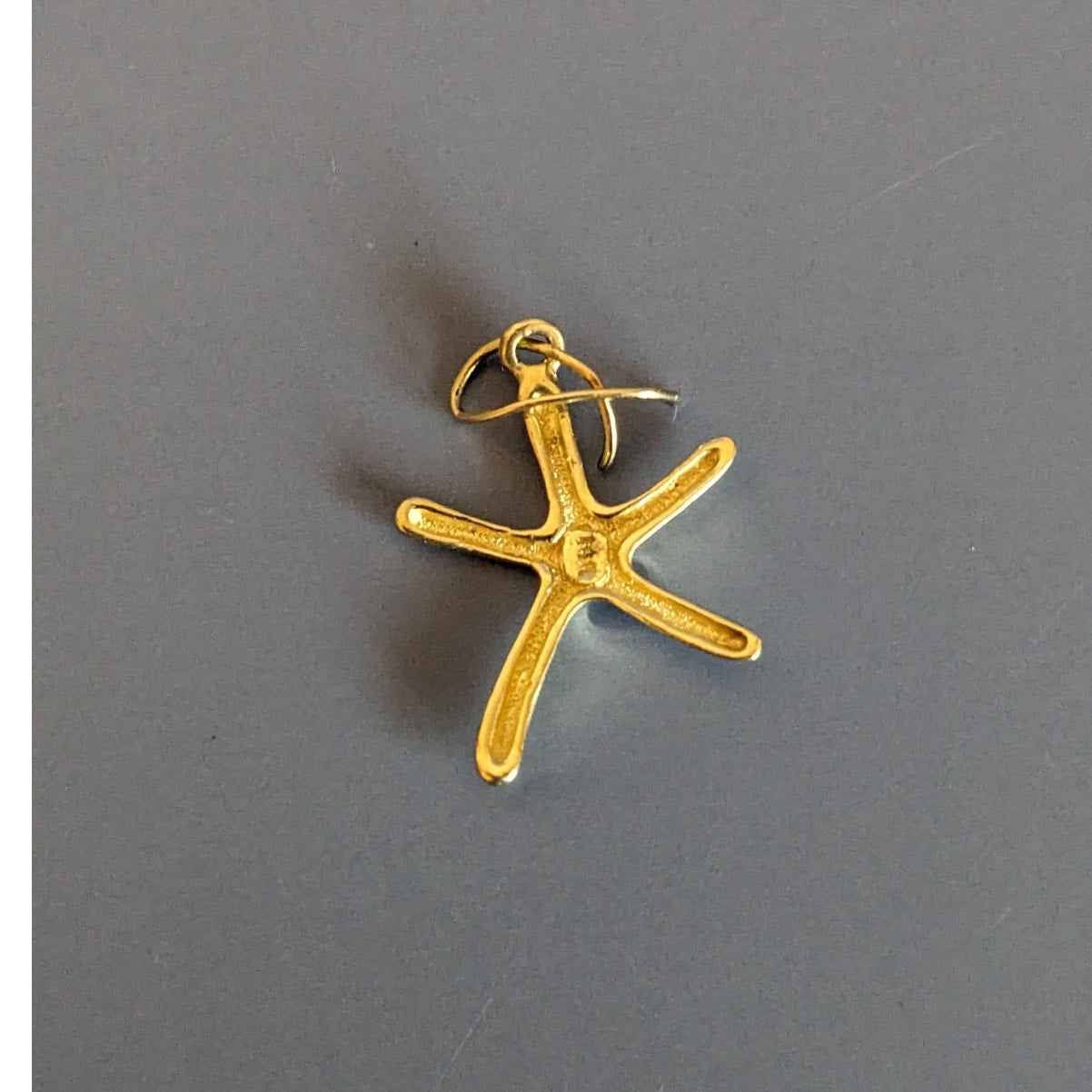 Estate 14k Solid Yellow Gold Starfish Charm