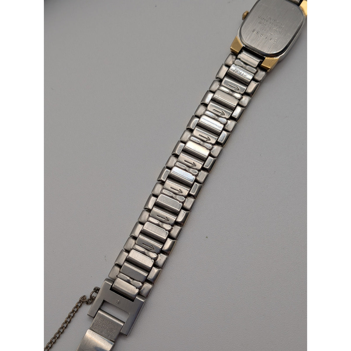 Vintage 1980s Seiko Creo 4N20-5022 Two Tone Quartz Watch Working