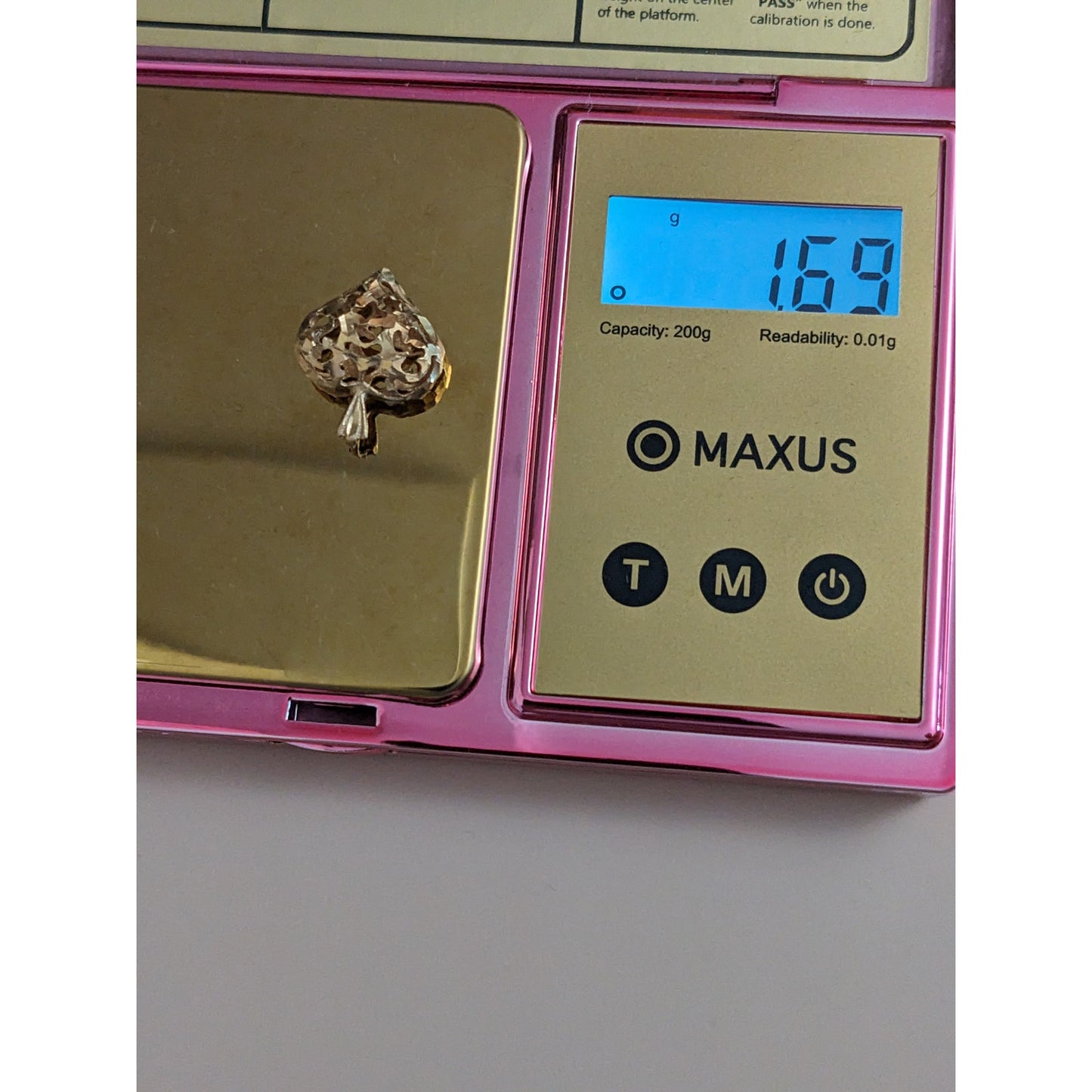 Vintage 14k Yellow Gold Puffy Openwork Filligree Heart Pendant