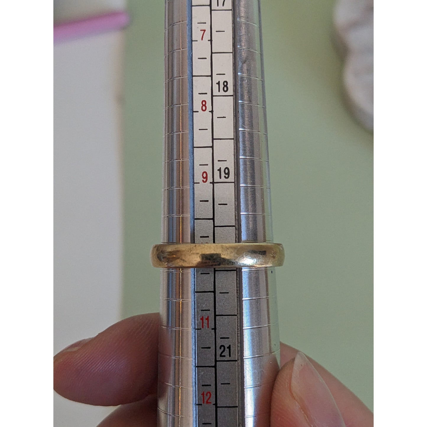 Vintage 14k Solid Yellow Gold Wedding Ring Band Stacker Size 10