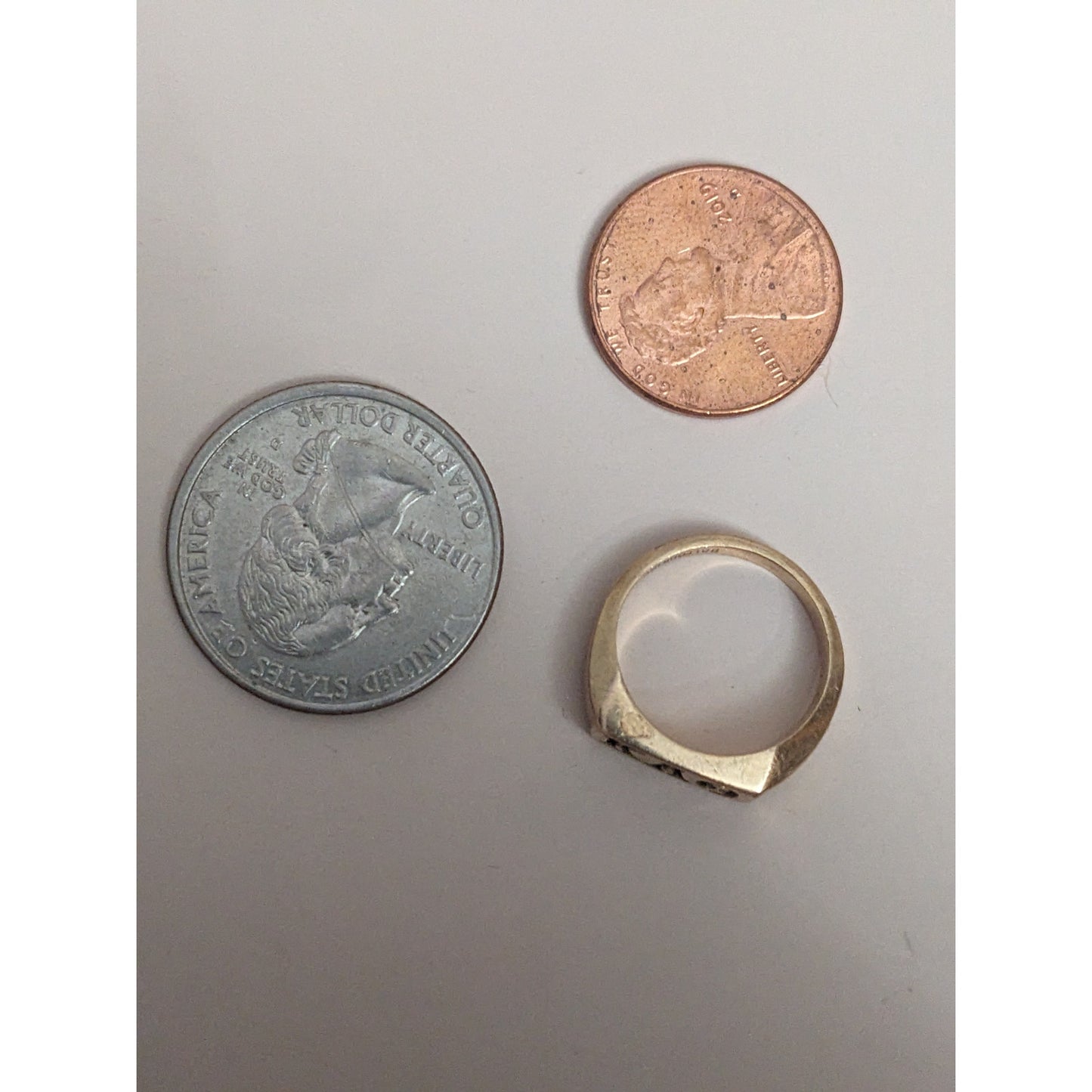 Vintage 10k Yellow Gold Kappa Alpha Theta Ring Size 4
