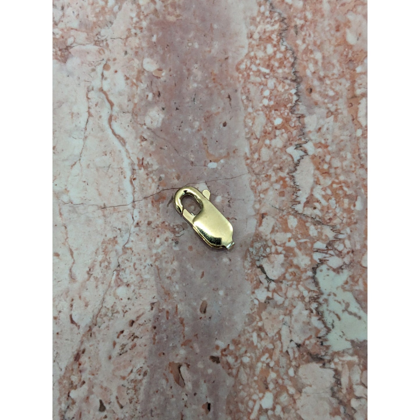 Estate 14k Yellow Gold 0.4in (10mm) Lobster Claw Trigger Clasp Finding