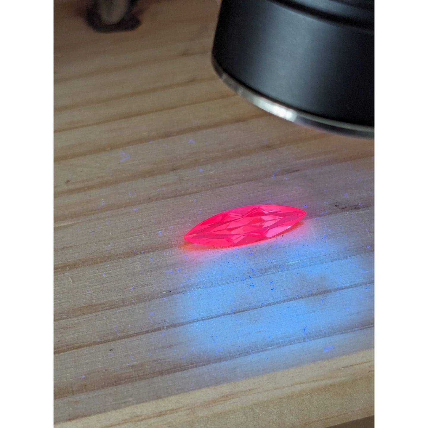 Vintage Lab Created Russian Pink Ruby in Marquise Cut 5mm x 21.5mm
