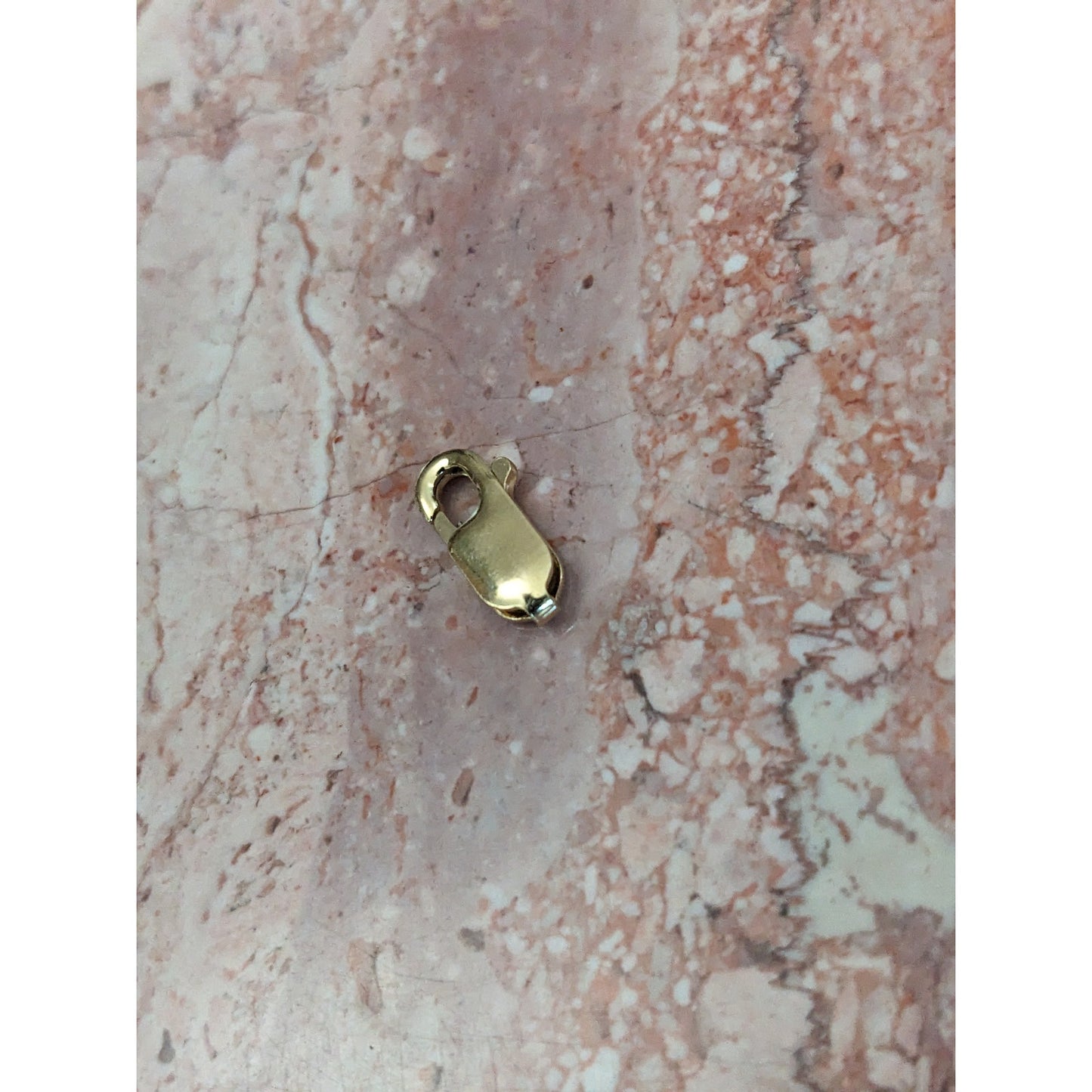 Estate 14k Yellow Gold 0.4in (10mm) Lobster Claw Trigger Clasp Finding