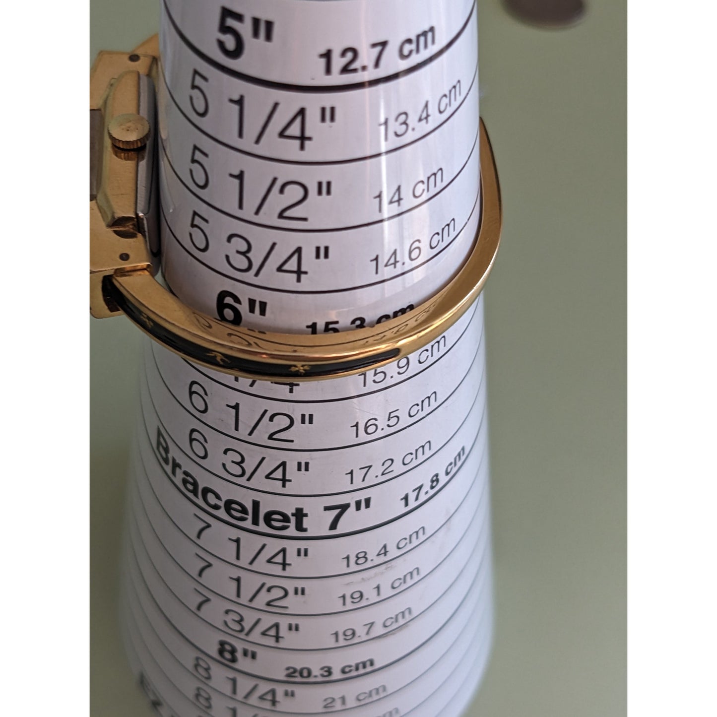 Vintage Ritma Manual Gold Tone Bangle Watch Black Enamel and Birds