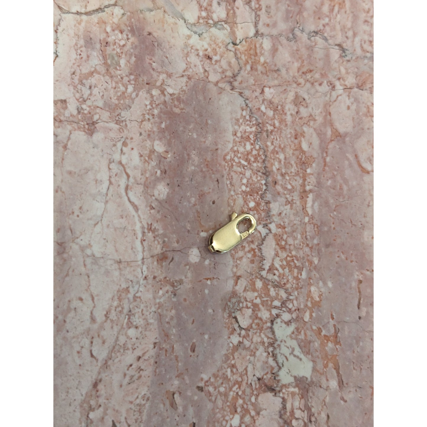 Estate 14k Yellow Gold 0.4in (10mm) Lobster Claw Trigger Clasp Finding