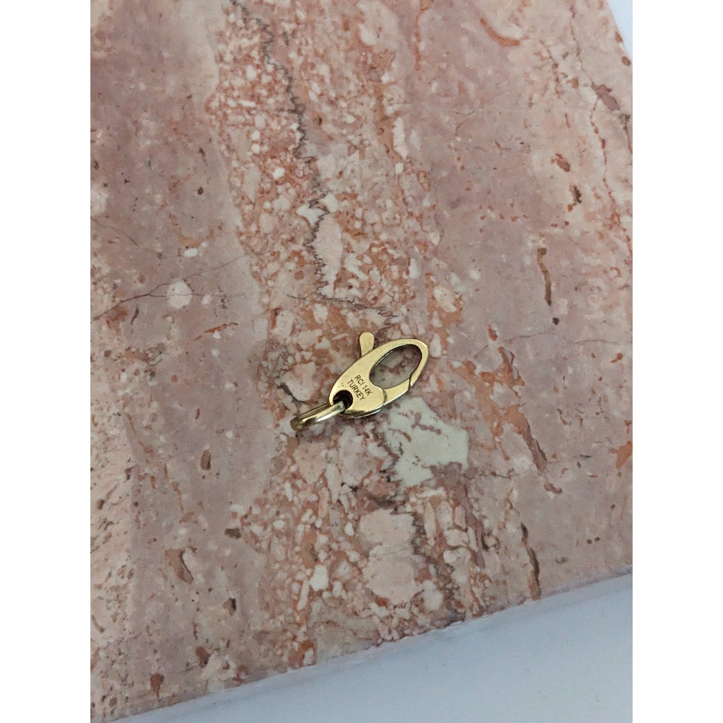 Vintage 14k Yellow Gold Royal Chain Inc Lobster Clasp Finding